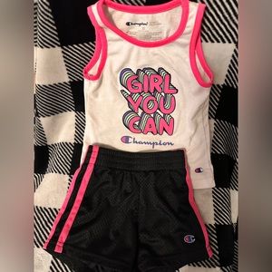 Toddler size 3T Champion 2pc Tank and Short Set